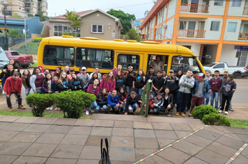 Foto - A 7ª arte como prêmio para os integrantes da Banda Marcial Integração