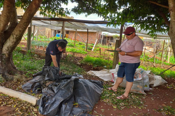 Foto - Agentes fazem levantamento sobre infestação do mosquito da Dengue