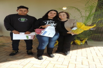 Foto - Ato marca entrega de 34 casas aos beneficiários do loteamento Caminho das Palmeiras