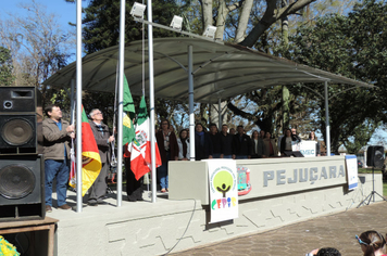 Foto - Ato oficial marca abertura da programação da Semana da Pátria em Pejuçara