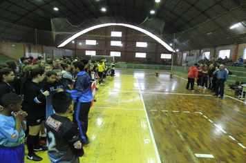 Foto - Bom público prestigiou rodada de abertura do intermunicipal de futsal