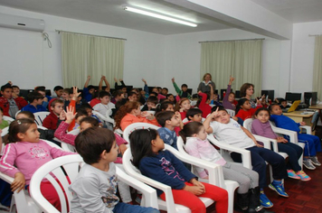 Foto - CAMPANHA TRÂNSITO SEGURO NAS ESCOLAS