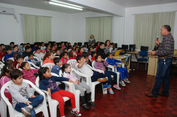 Foto - CAMPANHA TRÂNSITO SEGURO NAS ESCOLAS