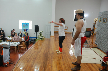 Foto - Celebração à vida e as amizades no almoço dos Idosos de Pejuçara