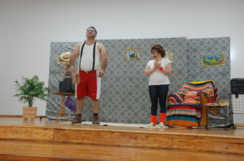 Foto - Celebração à vida e as amizades no almoço dos Idosos de Pejuçara