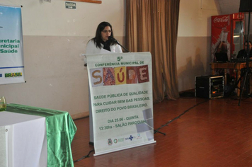 Foto - CONFERÊNCIA DE SAÚDE