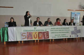 Foto - CONFERÊNCIA DE SAÚDE