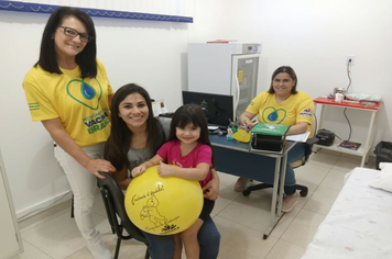 Foto - Dia D de imunização contra o Sarampo tem boa adesão