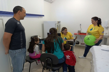 Foto - Dia D de imunização contra o Sarampo tem boa adesão