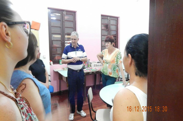 Foto - Encerramento do Curso de Técnicas de Pintura