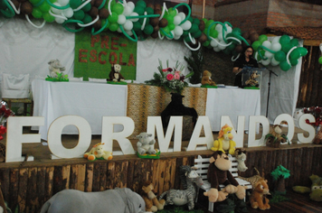 Foto - Formatura dos Alunos da Pré-Escola B (EMEF)