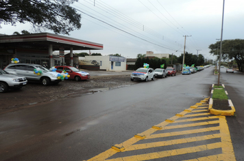 Foto - Homenagem a Pátria em Drive Thru Cívica tem boa participação