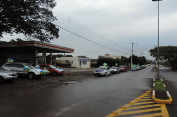 Foto - Homenagem a Pátria em Drive Thru Cívica tem boa participação