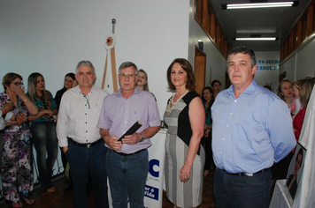 Foto - Inauguração da Galeria de Ex-secretários de Educação