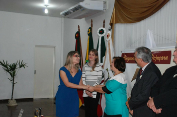 Foto - Lançamento do Carimbo Postal - Cinquentenário de Pejuçara