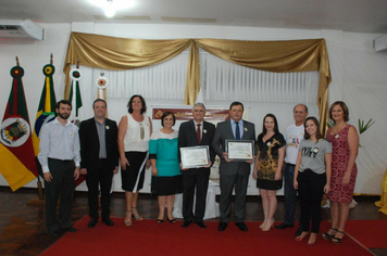 Foto - Lançamento do Carimbo Postal - Cinquentenário de Pejuçara