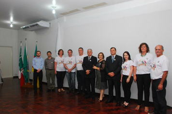 Foto - Lançamento do Selo Comemorativo aos 50 Anos de Pejuçara