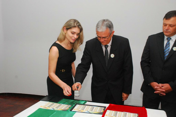 Foto - Lançamento do Selo Comemorativo aos 50 Anos de Pejuçara