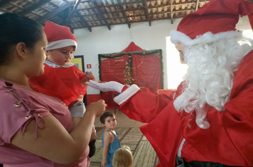 Foto - O Papai Noel já chegou na EMEI Maria Schuster