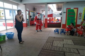 Foto - O Papai Noel já chegou na EMEI Maria Schuster