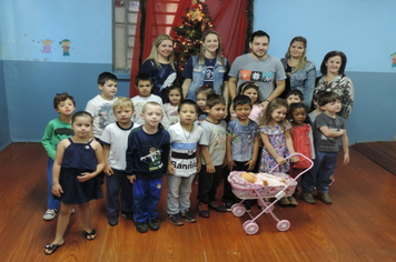 Foto - O Papai Noel já chegou na EMEI Maria Schuster