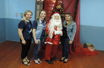 Foto - O Papai Noel já chegou na EMEI Maria Schuster