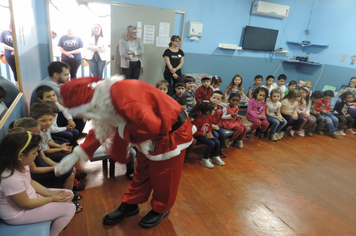 Foto - O Papai Noel já chegou na EMEI Maria Schuster