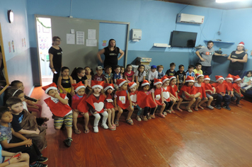 Foto - O Papai Noel já chegou na EMEI Maria Schuster