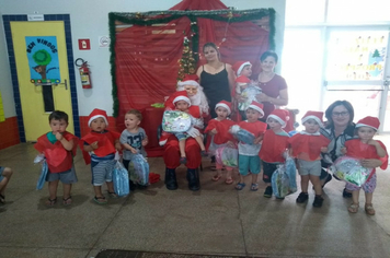 Foto - O Papai Noel já chegou na EMEI Maria Schuster