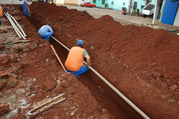 Foto - OBRAS - SUBSTITUIÇÃO DE CANOS