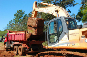 Foto - OBRAS NO PARQUE