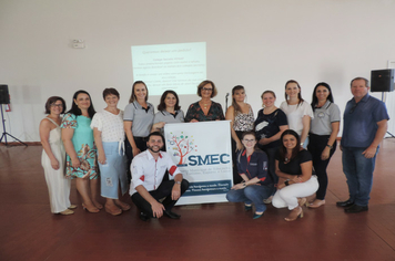 Foto - Palestra, Conhecimentos práticos da BNCC por meio da música abre Ano Letivo
