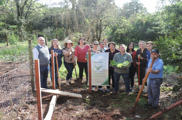 Foto - Parceria entre Município e Emater fomenta produção de hortaliças