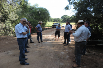 Foto - Parceria entre Pejuçara e Panambi revitaliza ponte na localidade de Pedreira