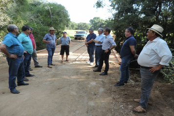 Foto - Parceria entre Pejuçara e Panambi revitaliza ponte na localidade de Pedreira