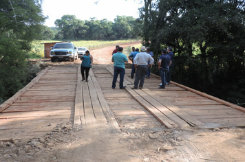 Foto - Parceria entre Pejuçara e Panambi revitaliza ponte na localidade de Pedreira