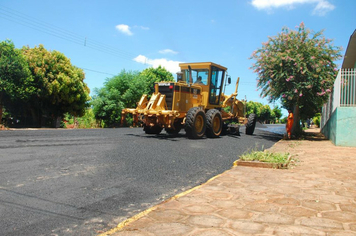 Foto - Pavimentação da rua Alcides Linassi