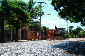 Foto - Pavimentação da rua Alcides Linassi