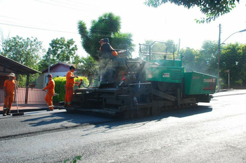 Foto - Pavimentação da rua Alcides Linassi