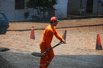 Foto - Pavimentação da rua Alcides Linassi