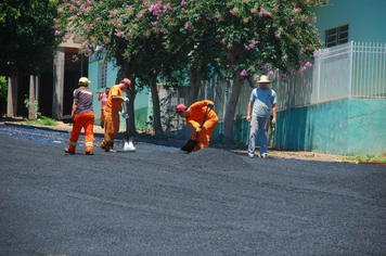 Foto - Pavimentação da rua Alcides Linassi