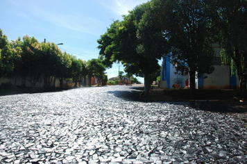 Foto - Pavimentação da rua Alcides Linassi