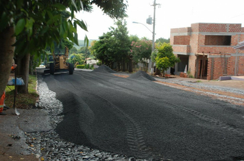 Foto - Pavimentação da rua Alcides Linassi