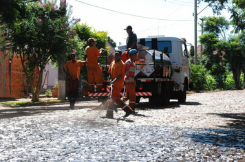 Foto - Pavimentação da rua Alcides Linassi