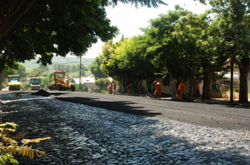 Foto - Pavimentação da rua Alcides Linassi