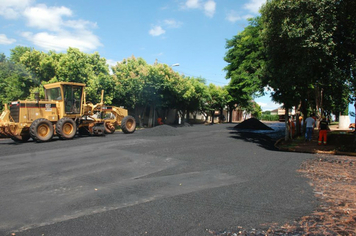 Foto - Pavimentação da rua Alcides Linassi