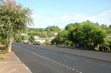 Foto - Pavimentação da rua Alcides Linassi