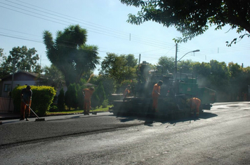 Foto - Pavimentação da rua Alcides Linassi