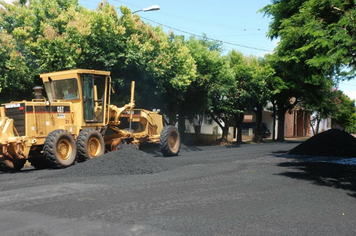 Foto - Pavimentação da rua Alcides Linassi