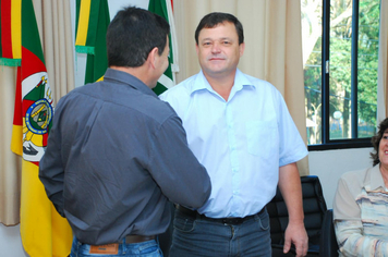 Foto - posse DANIEL VINCENSI prefeito